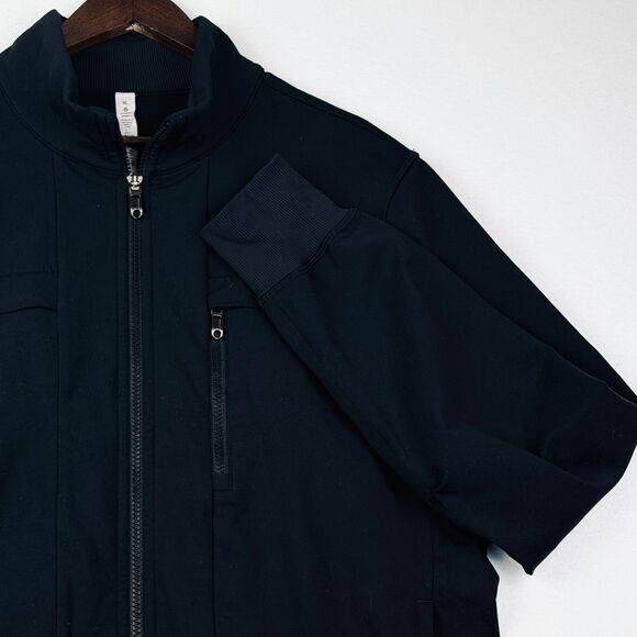 lululemon athletica Other - Lululemon Post Gravity Black Full Zip Athletic Jacket Mens XL